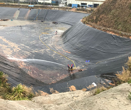 汉阳废水池清理