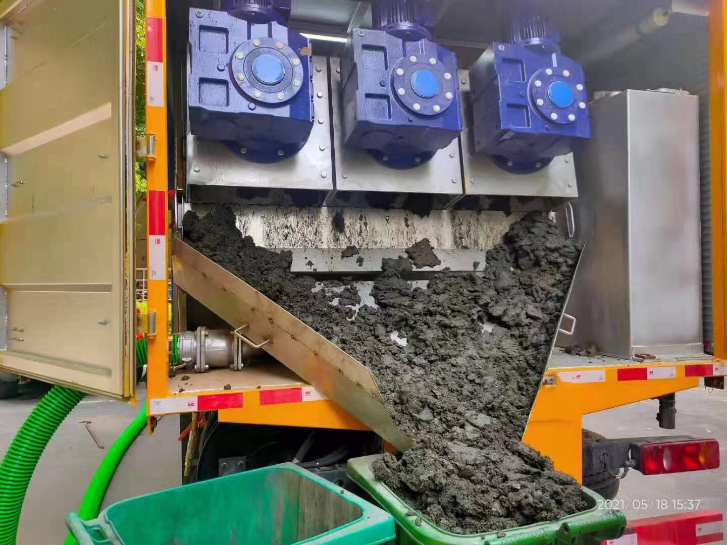 汉阳化粪池清掏城市维护站-泥浆净化干湿分离处理